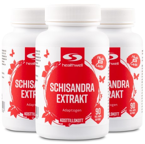 Healthwell Schisandra Ekstrakt, Tr�ningstilskud - Healthwell