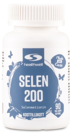 Selen 200, Vitaminer & Mineraler - Healthwell
