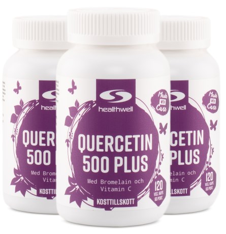Healthwell Quercetin 500 Plus, Helse - Healthwell