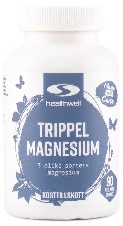 Trippel Magnesium, Vitaminer & Mineraler - Healthwell