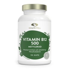 Healthwell Vitamin B12 500 Methyleret
