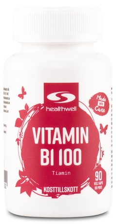 Vitamin B1 100, Vitaminer & Mineraler - Healthwell