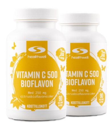 Vitamin C Bioflavon, Vitaminer & Mineraler - Healthwell