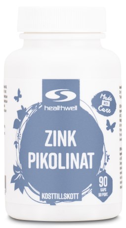 Healthwell Zink Picolinat, Vitaminer & Mineraler - Healthwell