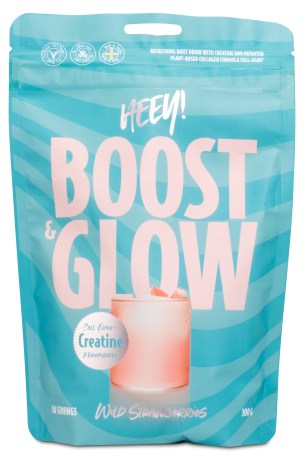 -localization-error-products-images-main-thumbnail- HEEY Boost & Glow, Creatine + Collagen, Wild Strawberry, 300 g