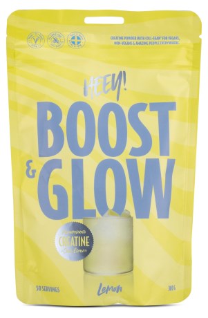 HEEY Boost & Glow, Creatine + Collagen, Tr�ningstilskud - HEEY