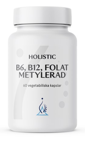 Holistic B6, B12 Folat Methyleret, Vitaminer & Mineraler - Holistic