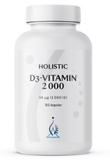 Holistisk vitamin D3 2000 IE
