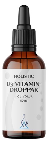 Holistic D3-vitamin Dr�ber i olie, Vitaminer & Mineraler - Holistic