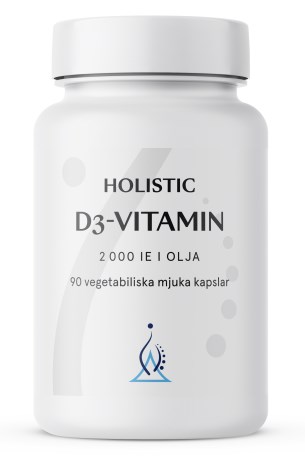 Holistic D3-vitamin og kokosolie - Holistic
