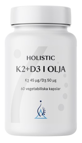 Holistic K2+D3, Vitaminer & Mineraler - Holistic