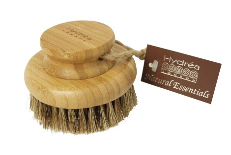 Hydr�a London Round Bamboo Body Brush, Kropspleje & Hygiejne - Hydr�a London