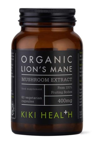 Kiki Health Organic Lions Mane Mushroom Extract, Helse - Kiki Health