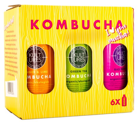 Kultures Kombucha Mixpakke, F�devarer - Kultures