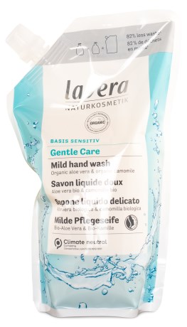 Lavera Basis Sensitiv Gentle Care Hand Wash, Kropspleje & Hygiejne - Lavera