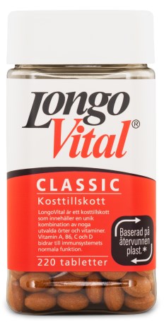 LongoVital, Vitaminer & Mineraler - Orkla