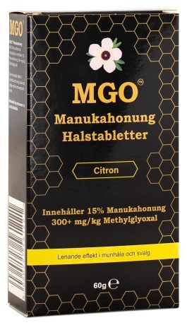 MGO Manuka Honning Halstabletter 300+, Helse - MGO