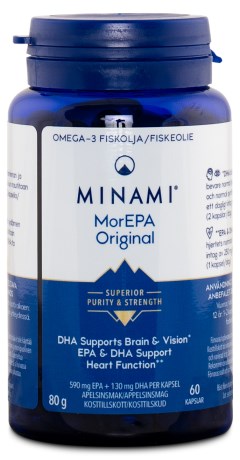 Minami MorEPA, Helse - Minami Nutrition