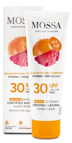 Mossa 365 Days Defence Certified Natural sunscreen, Kropspleje & Hygiejne - Mossa