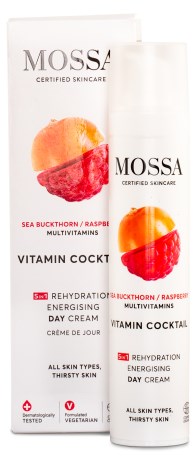 Mossa Vitamin Cocktail Rehydration Energising Day Cream, Kropspleje & Hygiejne - Mossa
