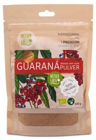 Mother Earth Guarana RAW & EKO, F�devarer - Mother Earth