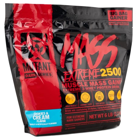 Mutant Mass Extreme 2500, Tr�ningstilskud - Mutant