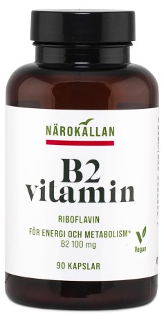 N�rok�llan B2 Riboflavin 100 mg, Vitaminer & Mineraler - N�rok�llan