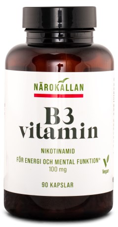 N�rok�llan B3 Nikotinamid 100 mg, Vitaminer & Mineraler - N�rok�llan