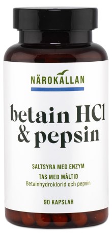 N�rok�llan Betain HCL & Pepsin, Helse - N�rok�llan
