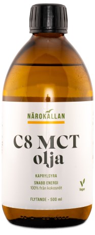 N�rok�llan C8 MCT Oil, F�devarer - N�rok�llan