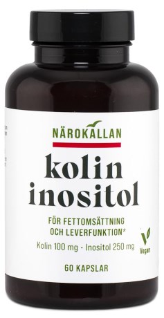 N�rok�llan Cholin og Inositol, Vitaminer & Mineraler - N�rok�llan