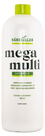 N�rok�llan Mega Multi Advanced, Vitaminer & Mineraler - N�rok�llan