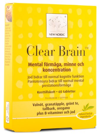 New Nordic Clear Brain, Helse - New Nordic