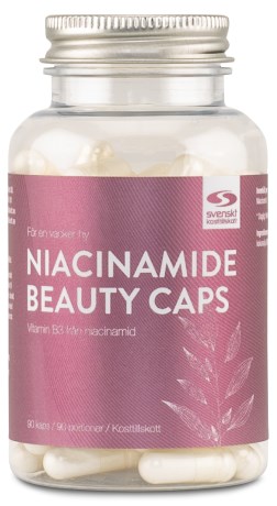 Niacinamide Beauty Caps, Helse - Svenskt Kosttillskott