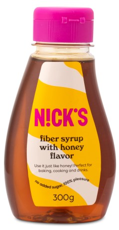 Nicks Fiber Syrup with Honey Flavour, F�devarer - Nicks