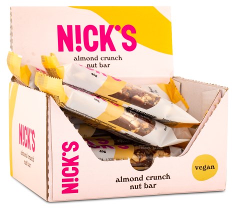 Nicks Nut Bar, F�devarer - Nicks