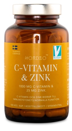 Nordbo C-vitamin & Zink, Vitaminer & Mineraler - Nordbo