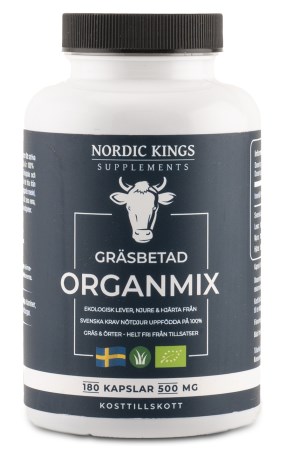 Nordic Kings Gr�sfodret Organmix �KO, Vitaminer & Mineraler - Nordic Kings