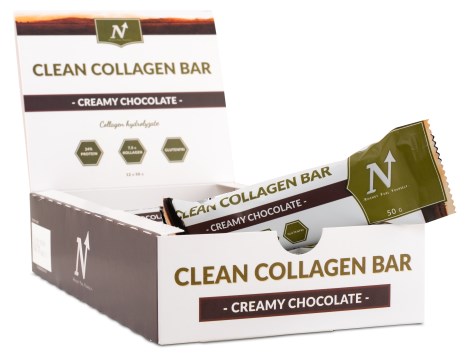 Nyttoteket Clean Collagen Bar, Tr�ningstilskud - Nyttoteket 