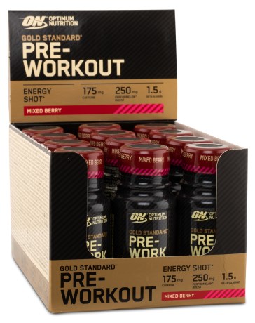 Optimum Gold Standard PWO Shot, Tr�ningstilskud - Optimum Nutrition