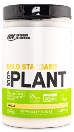 Optimum Nutrition 100% Plant Protein, Tr�ningstilskud - Optimum Nutrition