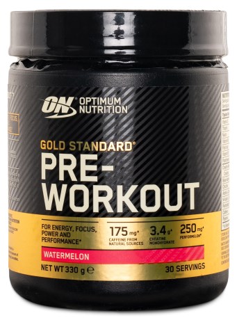 Optimum Nutrition Gold Standard Pre-Workout, Tr�ningstilskud - Optimum Nutrition
