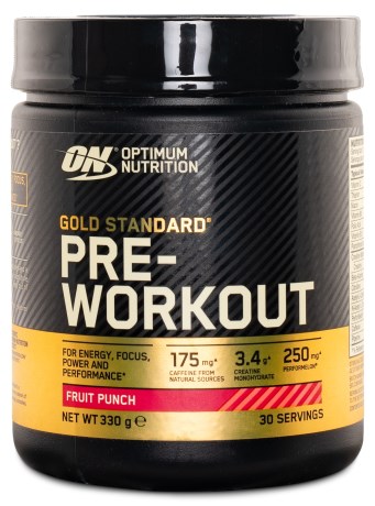 Optimum Nutrition Gold Standard Pre-Workout, Tr�ningstilskud - Optimum Nutrition