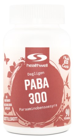PABA 300, Vitaminer & Mineraler - Healthwell