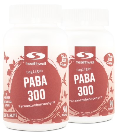 PABA 300, Vitaminer & Mineraler - Healthwell