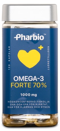 Omega-3 Forte, Helse - Pharbio