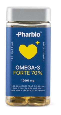 Omega-3 Forte, Helse - Pharbio