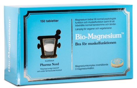 Pharma Nord Bio-Magnesium, Vitaminer & Mineraler - Pharma Nord