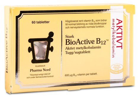 Pharma Nord BioActive B12, Vitaminer & Mineraler - Pharma Nord