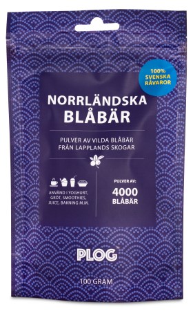 PLOG Norrl�ndska Bl�b�r, F�devarer - PLOG
